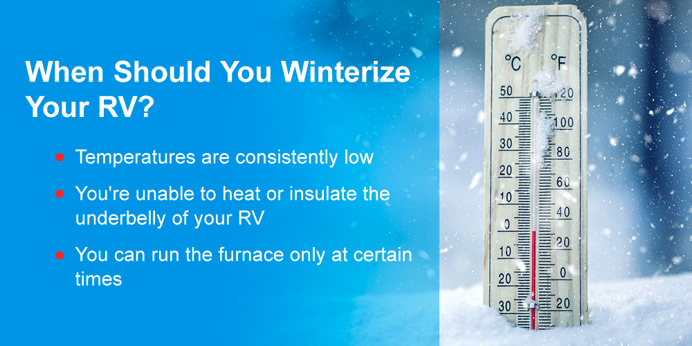 When Should You Winterize Your RV?
