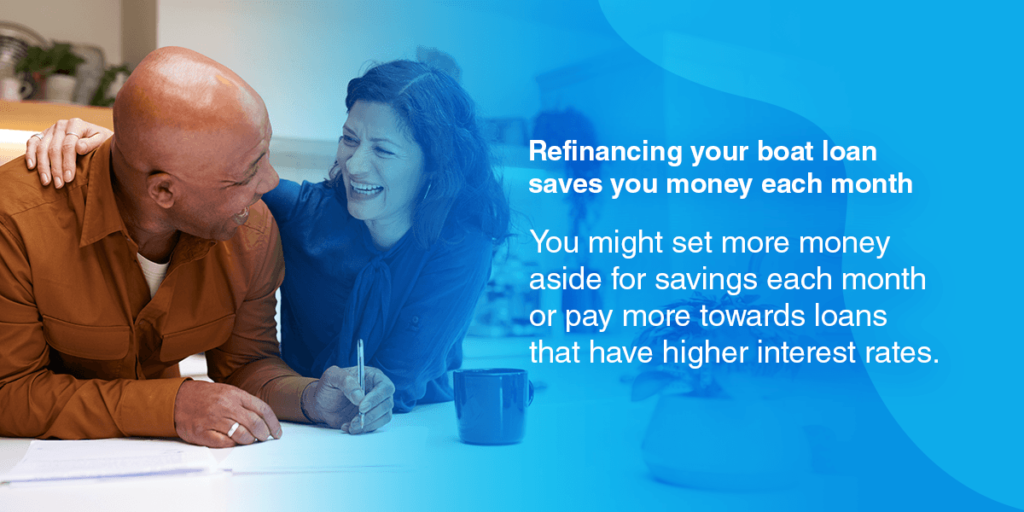 You might set more money aside for savings each month or pay more towards loans that have higher interest rates.