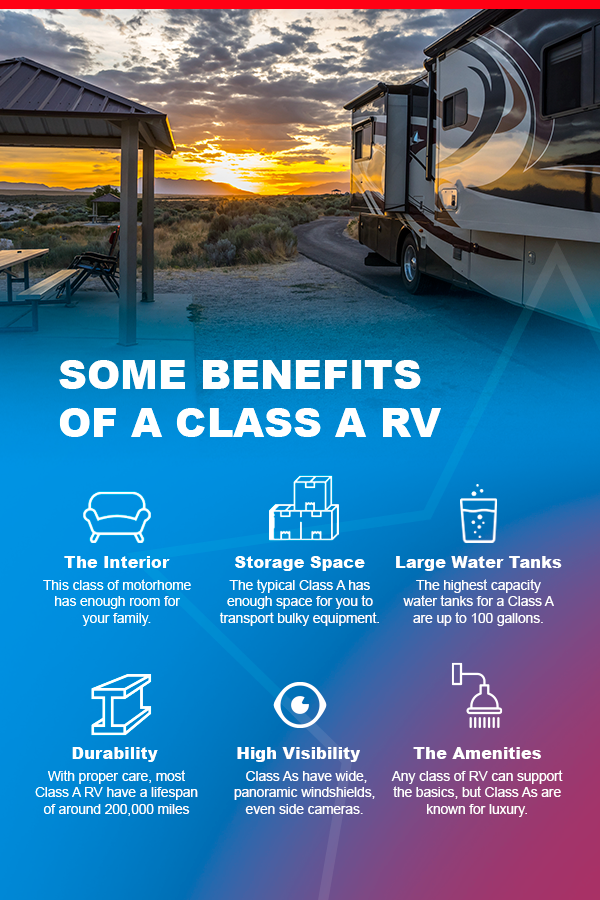 What Are the Benefits of a Class A RV?