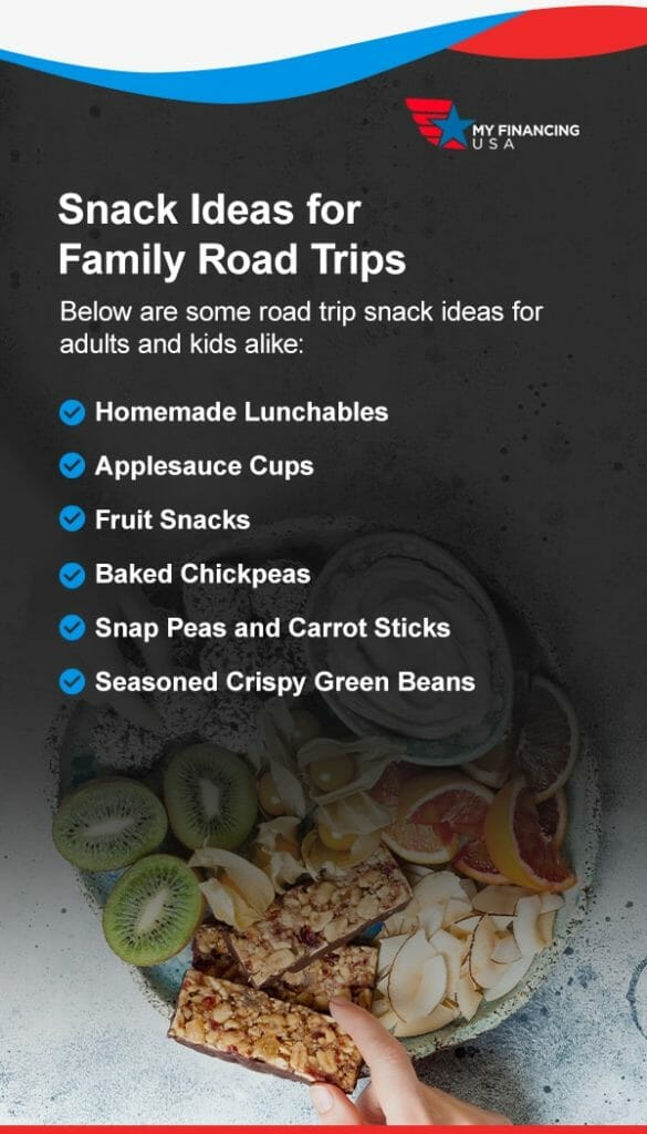 Snack Ideas for Family Road Trips