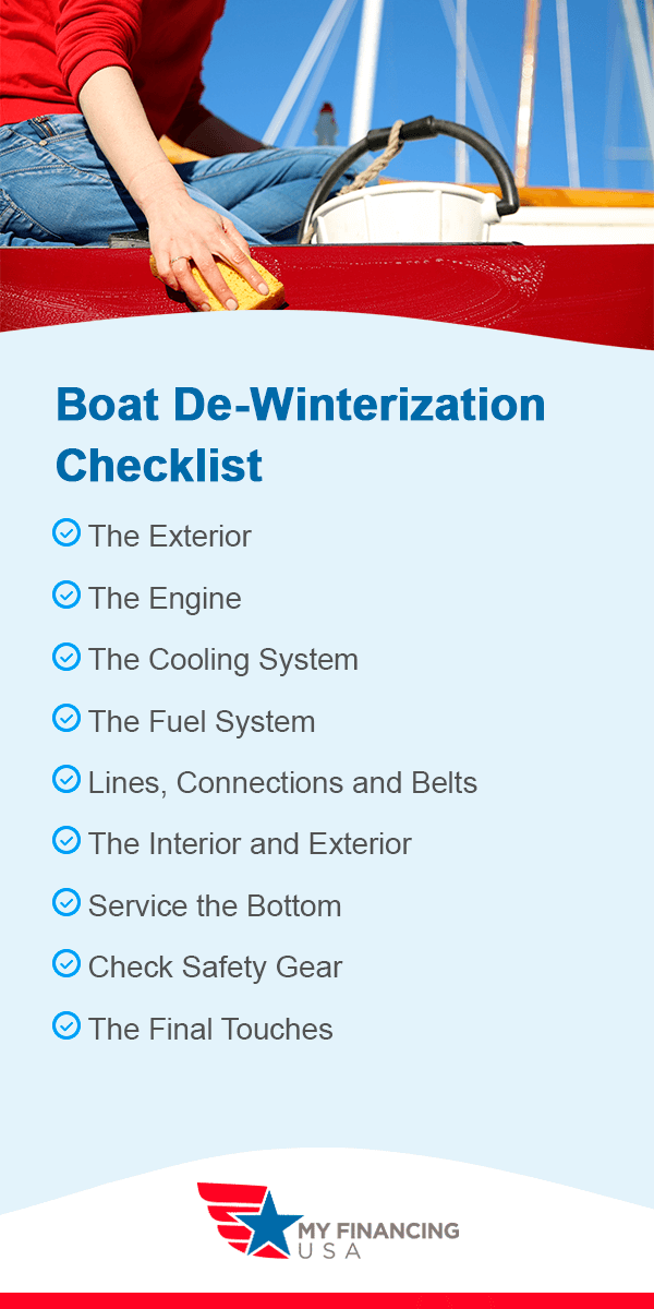 Boat De-Winterization Checklist