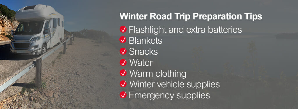 Winter Road Trip Preparation Tips