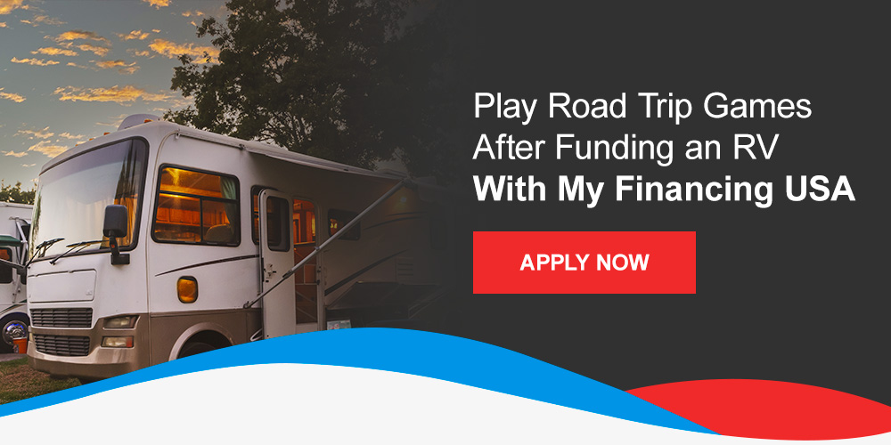 Play Road Trip Games After Funding an RV With My Financing USA. Apply now!

