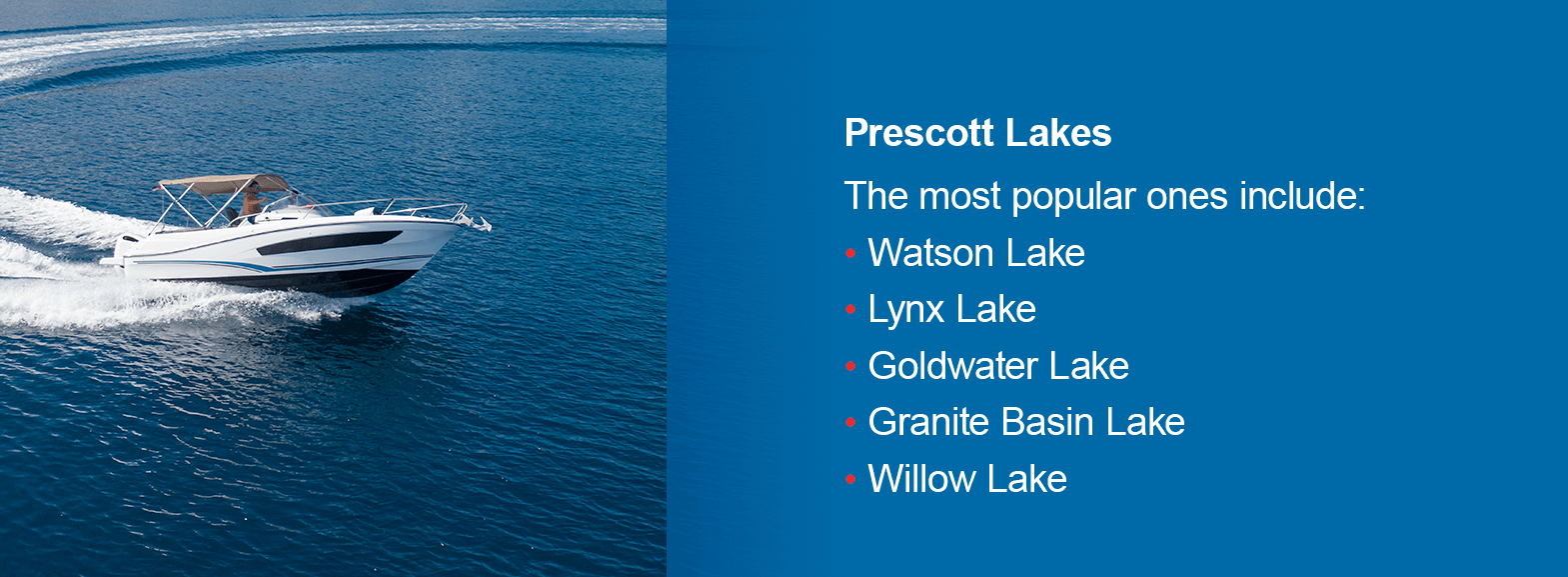 The most popular Prescott Lakes