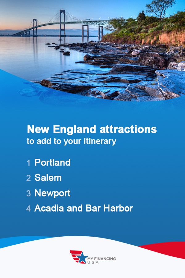 New England attractions to add to your itinerary
