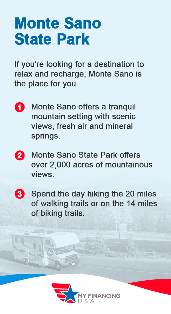 Monte Sano State Park. If you're looking for a destination to relax and recharge, Monte Sano is the place for you. 

