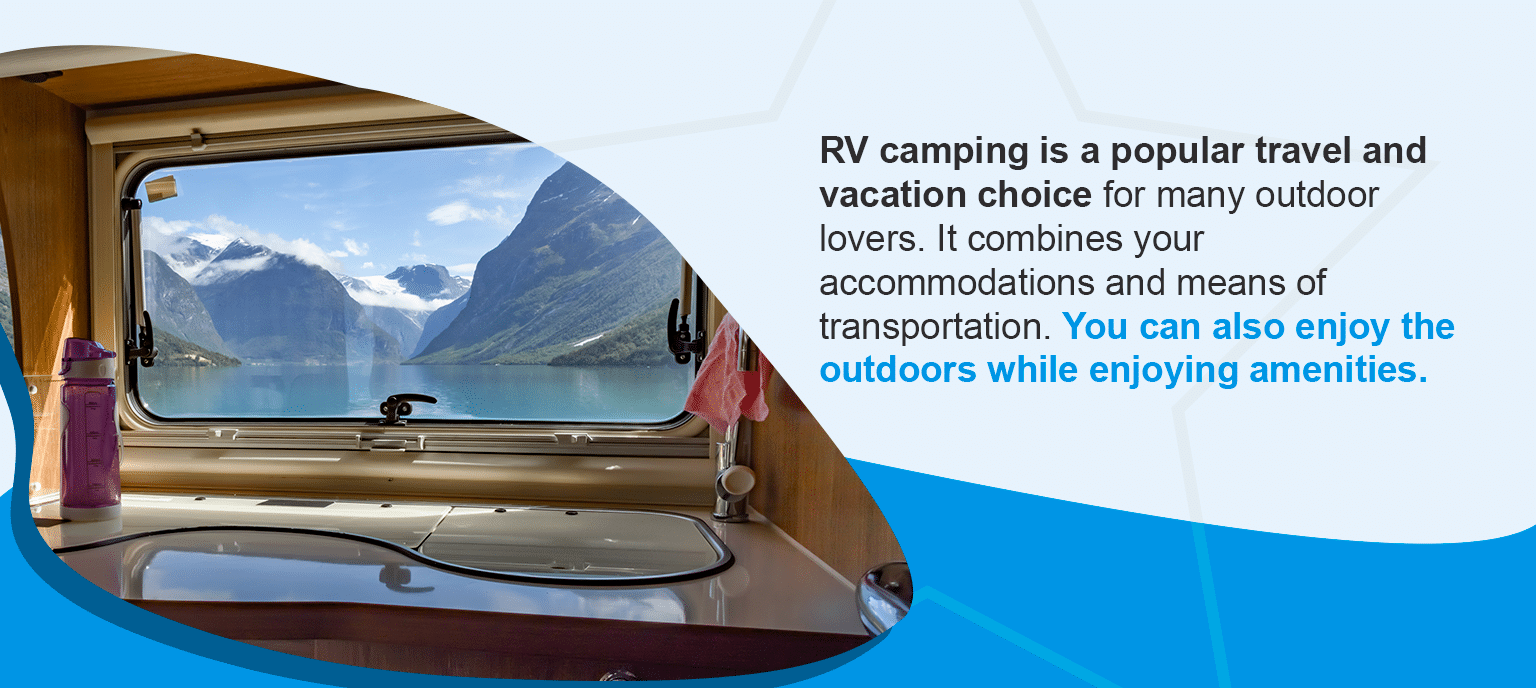 RV camping is a popular travel and vacation choice for many outdoor lovers. It combines your accommodations and means of transportation. You can also enjoy the outdoors while enjoying amenities.